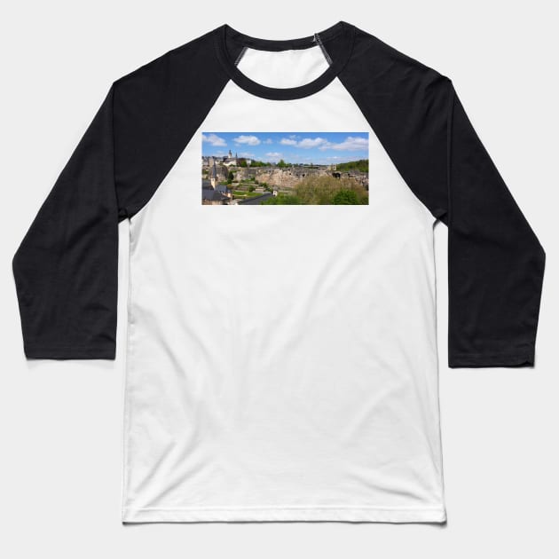 Casemates, Luxembourg, Europe Baseball T-Shirt by Kruegerfoto